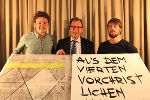 vlnr: Georg Haberler, LR Christian Buchmann, Georg Oberhumer © Alexander Louvet