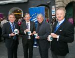 v.l.: WK-Präsident Josef Herk, Landesrat Christian Buchmann, Regisseur Michael Schlamberger (ScienceVision) und IV-Präsident Jochen Pildner-Steinburg. © Frankl v.l.: WK-Präsident Josef Herk, Landesrat Christian Buchmann, Regisseur Michael Schlamberger (ScienceVision) und IV-Präsident Jochen Pildner-Steinburg.
