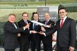 v.l.: DI Wolfgang Malik (Vorstandsvorsitzender der Holding Graz), Dr. Christian Buchmann (Wirtschaftslandesrat), Yusuf Kurt (Turkish Airlines General Manager Österreich), Mag. Gerhard Widmann (Geschäftsführer des Flughafen Graz), Murat Baydar (Turkish Airlines General Manager Salzburg). © Witek v.l.: DI Wolfgang Malik (Vorstandsvorsitzender der Holding Graz), Dr. Christian Buchmann (Wirtschaftslandesrat), Yusuf Kurt (Turkish Airlines General Manager Österreich), Mag. Gerhard Widmann (Geschäftsführer des Flughafen Graz), Murat Baydar (Turkish Airlines General Manager Salzburg).
