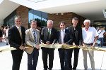 v.l.n.r.: Gernot Deutsch (GF Heiltherme), Christian Buchmann (Landesrat für Tourismus), Hermann Schützenhöfer (Landeshauptmann), Michael Schickhofer (Landeshauptmann Stv.), Gerhard Kreiner (Architekt), Manfred Wesonig (Eigentümer Vertreter)