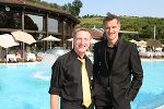 Architekt Gerhard Kreiner mit Erich Weinzettl, Prokurist Heiltherme und Bauverantwortlicher © Doppelpunkt Architekt Gerhard Kreiner mit Erich Weinzettl, Prokurist Heiltherme und Bauverantwortlicher