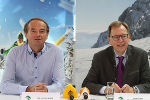v.l.: Planai-GF Dir. Georg Bliem und Tourismuslandesrat Dr. Christian Buchmann. © Kaserer