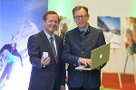 v.l.: Setzen auf verstärktes Online-Marketing und neue Urlaubsprodukte: Erich Neuhold (Geschäftsführer STG), Dr. Christian Buchmann (Wirtschaftslandesrat). © Steiermark Tourismus / Bernhard Loder v.l.: Setzen auf verstärktes Online-Marketing und neue Urlaubsprodukte: Erich Neuhold (Geschäftsführer STG), Dr. Christian Buchmann (Wirtschaftslandesrat).