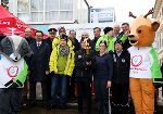 Christian Buchmann (Wirtschaftslandesrat), Hermann Kröll (Präsident Special Olympics Österreich), Siegfried Nagl (Bürgermeister Graz), Jürgen Winter (Bürgermeister Schladming) und Jörg Leichtfried (Sportlandesrat) mit den Protagonisten des Fackellaufs für die Pre Games 2016. © GEPA pictures/Special Olympics Christian Buchmann (Wirtschaftslandesrat), Hermann Kröll (Präsident Special Olympics Österreich), Siegfried Nagl (Bürgermeister Graz), Jürgen Winter (Bürgermeister Schladming) und Jörg Leichtfried (Sportlandesrat) mit den Protagonisten des Fackellaufs für die Pre Games 2016.