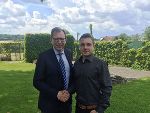 Wirtschaftslandesrat Dr. Christian Buchmann und Ing. Daniel E. Dornauer präsentierten heute die Pläne für die Zukunft des ehemaligen Stabil-Standortes in Gabersdorf. © Land Steiermark Wirtschaftslandesrat Dr. Christian Buchmann und Ing. Daniel E. Dornauer präsentierten heute die Pläne für die Zukunft des ehemaligen Stabil-Standortes in Gabersdorf.