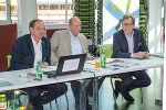 v.l.: Planai-GF Dir. Georg Bliem, AR-Vorsitzender Dr. Hellmuth Schnabel und Wirtschaftslandesrat Dr. Christian Buchmann. © Planai/Klünsner v.l.: Planai-GF Dir. Georg Bliem, AR-Vorsitzender Dr. Hellmuth Schnabel und Wirtschaftslandesrat Dr. Christian Buchmann.