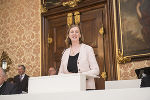 Barbara Eibinger-Miedl wurde heute als neue Landesrätin angelobt © Foto: Fischer; bei Quellenangabe honorarfrei Barbara Eibinger-Miedl wurde heute als neue Landesrätin angelobt