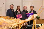 v.l.: Eberhard Schrempf (GF Creative Industries Styria), Wirtschaftslandesrätin Barbara Eibinger-Miedl, Bernd Moser (Universalmuseum Joanneum) und Bürgermeister Siegfried Nagl. © geopho.com v.l.: Eberhard Schrempf (GF Creative Industries Styria), Wirtschaftslandesrätin Barbara Eibinger-Miedl, Bernd Moser (Universalmuseum Joanneum) und Bürgermeister Siegfried Nagl.