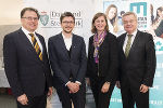 Präsentierten heute Vormittag gemeinsam im Medienzentrum Steiermark das NEFI-Projekt: Rektor Wilfried Eichlseder und Thomas Kienberger, LR Barbara Eibinger-Miedl sowie LR Anton Lang (v.l.) © Foto: steiermark.at/Streibl; bei Quellenangabe honorarfrei Präsentierten heute Vormittag gemeinsam im Medienzentrum Steiermark das NEFI-Projekt: Rektor Wilfried Eichlseder und Thomas Kienberger, LR Barbara Eibinger-Miedl sowie LR Anton Lang (v.l.)