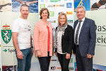 Ex-Abfahrtsstar Klaus Kröll, LR Barbara Eibinger-Miedl, "Speed-Queen" Renate Götschl und Sportlandesrat Anton Lang präsentierten gemeinsam die Ski-Events für die kommende Saison (v.l.) © Fotos: steiermark.at/Streibl; bei Quellenangabe honorarfrei Ex-Abfahrtsstar Klaus Kröll, LR Barbara Eibinger-Miedl, "Speed-Queen" Renate Götschl und Sportlandesrat Anton Lang präsentierten gemeinsam die Ski-Events für die kommende Saison (v.l.)