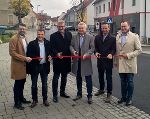 LR Anton Lang (3.v.r.), Fohnsdorfs Bgm. Gernot Lobnig (3.v.l.) und BBL-Chef Andreas Braun (2.v.l.) mit Vertretern der Region. © Land Steiermark LR Anton Lang (3.v.r.), Fohnsdorfs Bgm. Gernot Lobnig (3.v.l.) und BBL-Chef Andreas Braun (2.v.l.) mit Vertretern der Region. © Land Steiermark