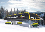 Die Lärchkogelbahn Neu wird die modernste Sesselbahn der Steiermark. © Planai-Bahnen Die Lärchkogelbahn Neu wird die modernste Sesselbahn der Steiermark.