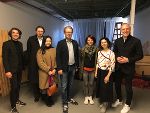 Patrick Schnabl (Kultur-Abteilungsleiter), Michael Haider (Leiter des Österreichischen Kulturforums New York) mit Gattin, LR Christopher Drexler, Christina Romirer (steirische Künstlerin und Stipendiatin), Maya Suess (Direktorin der Flux Factory), StR Günter Riegler in der der Flux Factory in New York City © kk Patrick Schnabl (Kultur-Abteilungsleiter), Michael Haider (Leiter des Österreichischen Kulturforums New York) mit Gattin, LR Christopher Drexler, Christina Romirer (steirische Künstlerin und Stipendiatin), Maya Suess (Direktorin der Flux Factory), StR Günter Riegler in der der Flux Factory in New York City