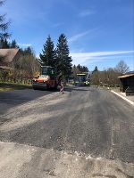 Im Raum Semriach wird gefräst und asphaltiert. © A16 Im Raum Semriach wird gefräst und asphaltiert. © A16
