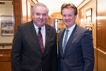 Landeshauptmann Hermann Schützenhöfer und Georg Knill. © Land Steiermark/Streibl Landeshauptmann Hermann Schützenhöfer und Georg Knill.