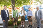 Preisträger der Kategorie Klärfacharbeiter des Jahres: v.l.n.r.: DI Johann Wiedner, Obmann Bgm. a.D Hans Weiglhofer, Karl-Heinz Schlagbauer, GF DI (FH) Andreas Felberbauer, Landesrat Seitinger © Foto Fischer / bei Quellenangabe honorarfrei Preisträger der Kategorie Klärfacharbeiter des Jahres: v.l.n.r.: DI Johann Wiedner, Obmann Bgm. a.D Hans Weiglhofer, Karl-Heinz Schlagbauer, GF DI (FH) Andreas Felberbauer, Landesrat Seitinger © Foto Fischer / bei Quellenangabe honorarfrei