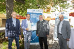 Preisträger der Kategorie Wasserversorgung: Wasserverbände Grazerfeld Südost und Umland Graz, v.l.n.r.: Obmann Anton Weber, GF Ing. Dietmar Luttenberger, Obmann Vbgm. Johann Lendl, Landesrat Johann Seitinger © Foto Fischer / bei Quellenangabe honorarfrei Preisträger der Kategorie Wasserversorgung: Wasserverbände Grazerfeld Südost und Umland Graz, v.l.n.r.: Obmann Anton Weber, GF Ing. Dietmar Luttenberger, Obmann Vbgm. Johann Lendl, Landesrat Johann Seitinger © Foto Fischer / bei Quellenangabe honorarfrei