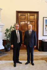 LR Christopher Drexler mit dem Botschafter von Estland, Toomas Kukk (v.l.). © Land Steiermark; Nutzung bei Quellenangabe honorarfrei LR Christopher Drexler mit dem Botschafter von Estland, Toomas Kukk (v.l.). © Land Steiermark; Nutzung bei Quellenangabe honorarfrei