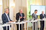 Unter der Leitung von LH Hermann Schützenhöfer fand eine Expertenrunde zum Thema COVID-19 statt. © Fotos: Land Steiermark/Foto Fischer; Nutzung bei Quellenangabe honorarfrei Unter der Leitung von LH Hermann Schützenhöfer fand eine Expertenrunde zum Thema COVID-19 statt.