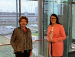 Die beiden Landesrätinnen Ursula Lackner (li.) und Sara Schaar wollen eine Stilllegung des Kernkraftwerkes Krsko. © Foto: Land Steiermark/Hartmann; bei Quellenangabe honorarfrei Die beiden Landesrätinnen Ursula Lackner (li.) und Sara Schaar wollen eine Stilllegung des Kernkraftwerkes Krsko. © Foto: Land Steiermark/Hartmann; bei Quellenangabe honorarfrei