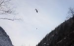 Nachdem gestern der Hubschrauber endlich fliegen konnte,... © STED Nachdem gestern der Hubschrauber endlich fliegen konnte,... © STED