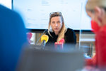 Landesrätin Juliane Bogner-Strauß blickt optimistisch in die Zukunft. © Land Steiermark/Jesse Streibl. Bei Quellenangabe honorarfrei. Landesrätin Juliane Bogner-Strauß blickt optimistisch in die Zukunft. © Land Steiermark/Jesse Streibl. Bei Quellenangabe honorarfrei.