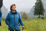 Naturschutzlandesrätin Ursula Lackner im Nationalpark Gesäuse