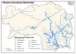 Überblick über die wichtigsten steirischen Trinkwasserversorgungsleitungen 