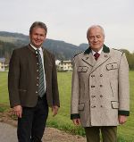 Gemeinsam für die Biomasse in der Steiermark: Präsident Franz Titschenbacher und Landesrat Hans Seitinger.