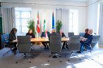 Vertiefende Gespräche beim zweiten Klimakabinett  © Foto: Land Steiermark/Streibl; bei Quellenangabe honorarfrei