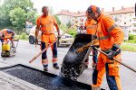 Die Sommerhitze ist im Straßenerhaltungsdienst eine Herausforderung © Foto: Land Steiermark; bei Quellenangabe honorarfrei Die Sommerhitze ist im Straßenerhaltungsdienst eine Herausforderung