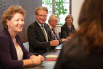 Dienstagmorgen im Landhaus: Erste Regierungssitzung unter LH Christopher Drexler. © Land Steiermark/Robert Binder; Verwendung bei Quellenangabe honorarfrei