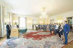 Angelobung von Steuerberatern und Wirtschaftsprüfern durch LH Christopher Drexler im Weißen Saal der Grazer Burg © Land Steiermark/Foto Fischer; Verwendung bei Quellenangabe honorarfrei