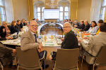 Fachabteilungsleiter Michael Sebanz und Landesrat Hans Seitinger (r.) führten durch die Sitzung. © Land Steiermark/ Erwin Scheriau Fachabteilungsleiter Michael Sebanz und Landesrat Hans Seitinger (r.) führten durch die Sitzung.