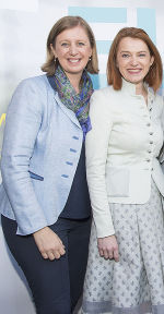 Wirtschaftslandesrätin Barbara Eibinger-Miedl und Europaabgeordnete Simone Schmiedtbauer © kk Wirtschaftslandesrätin Barbara Eibinger-Miedl und Europaabgeordnete Simone Schmiedtbauer