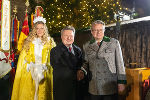 Die Vorweihnachtszeit in der Bundeshauptstadt hat offiziell begonnen: Bgm. Michael Ludwig und LH Christopher Drexler bei der Illuminierung des Weihnachtsbaums auf dem Wiener Rathausplatz. © Harald Klemm; Verwendung bei Quellenangabe honorarfrei Die Vorweihnachtszeit in der Bundeshauptstadt hat offiziell begonnen: Bgm. Michael Ludwig und LH Christopher Drexler bei der Illuminierung des Weihnachtsbaums auf dem Wiener Rathausplatz.