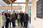 LH Christopher Drexler und LR Doris Kampus (l.) und Co. beim Besuch der Gedenkstätte in Graz-St. Peter. © Land Steiermark LH Christopher Drexler und LR Doris Kampus (l.) und Co. beim Besuch der Gedenkstätte in Graz-St. Peter.