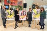 Die Landesrätinnen Doris Kampus und Juliane Bogner-Strauß sowie CITYPARK-Center Manager Waldemar Zelinka (l.) und Michaela Gosch (r.) präsentierten  die neue Gewaltschutz-Kampagne der Frauenhäuser Steiermark.