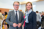 Besuch an der BH Deutschlandsberg: Landeshauptmann Christopher Drexler und Bezirkshauptfrau Doris Bund © Land Steiermark/Robert Binder; Verwendung bei Quellenangabe honorarfrei