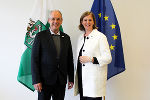 WSA-Präsident Peter a. Bruck und Landesrätin Barbara Eibinger-Miedl.  © Land Steiermark