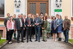 Das Team der Politischen Expositur Gröbming freute sich über den Besuch von LH Christopher Drexler und LAD Brigitte Scherz-Schaar. 