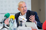 Energie Steiermark-Vorstandssprecher Christian Purrer bei der Pressekonferenz zum „Langen Tag der Energie“ im Medienzentrum Steiermark.
