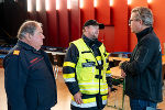 LH Drexler mit dem Kommandanten der Freiwilligen Feuerwehr Gosdorf
