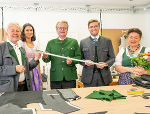 Landeshauptmann Christopher Drexler bei der Eröffnung der Herrenschneiderei des Steirischen Heimatwerks in der Grazer Sporgasse. © Land Steiermark