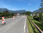 In Bad Mitterndorf West startete auf der B 145 eine Großbaustelle.