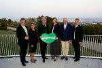 Bildungsminister Martin Polaschek, Soziallandesrätin Doris Kampus, Landeshauptmann Christopher Drexler, Wirtschafts- und Tourismuslandesrätin Barbara Eibinger-Miedl, IV-Präsident Stefan Stolitzka und STG-GF Michael Feiertag (v.l.) © STG/Peter Trotz; bei Quellenangabe honorarfrei