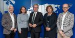 Cargo Center-Geschäftsführer Brugger, Botschafterin Ellison-Kramer, LH Drexler, Hafen Koper-CEO Nevenka Kržan, Hafen Koper-Vorstandsmitglied Vojko Rotar © Land Steiermark; bei Quellenangabe honorarfrei Cargo Center-Geschäftsführer Brugger, Botschafterin Ellison-Kramer, LH Drexler, Hafen Koper-CEO Nevenka Kržan, Hafen Koper-Vorstandsmitglied Vojko Rotar