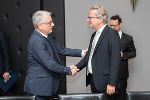 LH Drexler trifft den slowenischen Wirtschaftsminister Han © Land Steiermark; bei Quellenangabe honorarfrei LH Drexler trifft den slowenischen Wirtschaftsminister Han