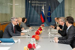 Gespräche mit Europastaatssekretär Marko Štucin in Ljubljana © Land Steiermark; bei Quellenangabe honorarfrei Gespräche mit Europastaatssekretär Marko Štucin in Ljubljana
