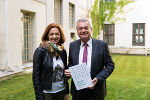 Präsentation der „Mobilitätsstrategie Steiermark 2024+“: LR Simone Schmiedtbauer und LH-Stv. Anton Lang (v.l.) © Land Steiermark/Isabella Zick; Verwendung bei Quellenangabe honorarfrei Präsentation der „Mobilitätsstrategie Steiermark 2024+“: LR Simone Schmiedtbauer und LH-Stv. Anton Lang (v.l.)